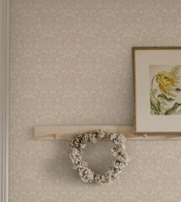 Emil Wallpaper by Sandberg Beige