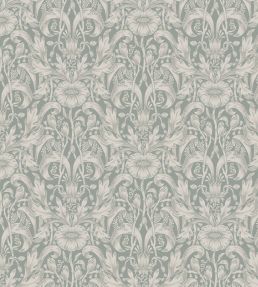 Emil Wallpaper by Sandberg Garden Green