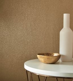 Emile Wallpaper by 1838 Wallcoverings Mustard