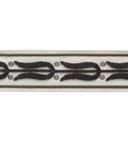 Emile Velvet Border Trimming by Samuel & Sons Celestial