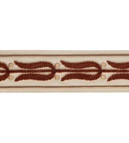 Emile Velvet Border Trimming by Samuel & Sons Shell