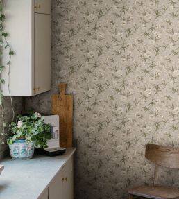 Emilie Wallpaper by Sandberg Clay