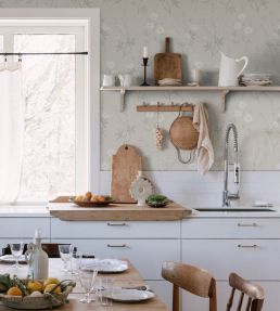 Emma Wallpaper by Sandberg Linen