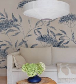 Emmalisa Wallpaper by Sandberg Blue