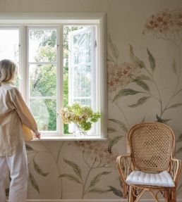 Emmalisa Wallpaper by Sandberg Terracotta