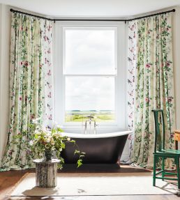 Emmeline Fabric by Harlequin Chalk / Rose / Sky