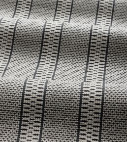 Emmons Stripe Fabric by Thibaut Charcoal