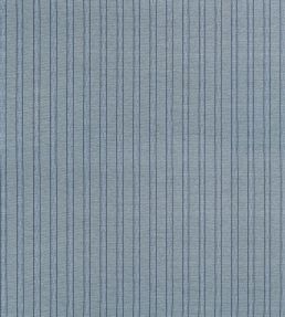 Emmons Stripe Fabric by Thibaut Navy