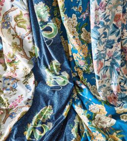 Emperor Peony Fabric by Sanderson Lotus Pink