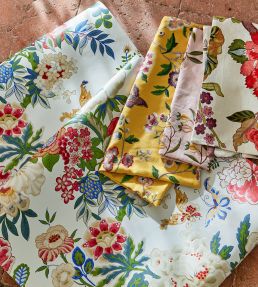 Emperor Peony Wallpaper by Sanderson Lotus Pink