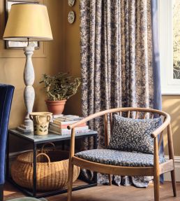 Empress Vine Fabric by Liberty Flax Flower