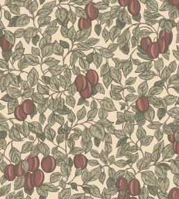 Emrik Wallpaper by Sandberg Burgundy