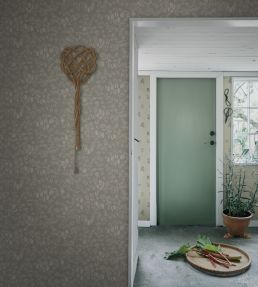 Emrik Wallpaper by Sandberg Sage Green