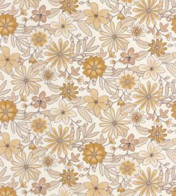 Emy Wallpaper by Caselio Jaune Rose
