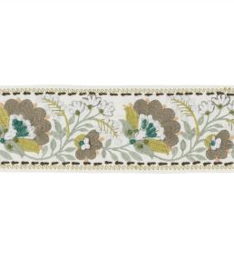 Enamel Flower Trimming by Designers Guild Celadon