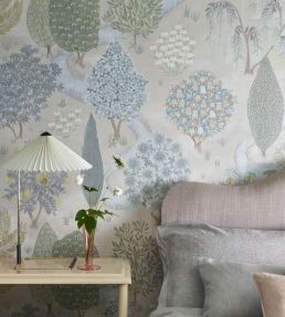 Enchanted Wood Wallpaper by Liberty Pewter