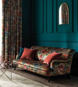 Encore Velvet Fabric by Osborne & Little Tomato