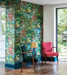 Encore Velvet Fabric by Osborne & Little Frog