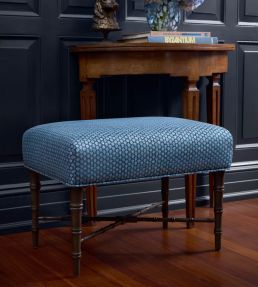 Endicott Fabric by Thibaut Indigo