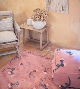 Lorena Canals English Garden rug Ash Rose C-GARDEN-ASH Ash Rose