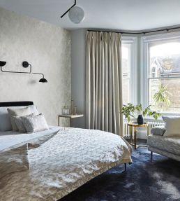 Engrave Wallpaper by Prestigious Textiles Indigo