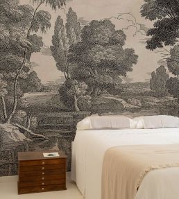 Engraving Mural by Coordonne Ink