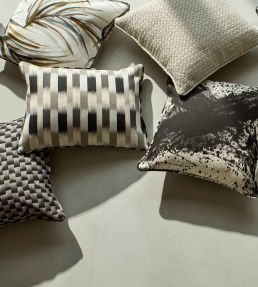 Enigmatic Outdoor Fabric by Harlequin Black Earth/First Light