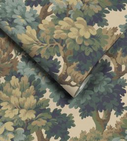 Ennerdale Wallpaper by Woodchip & Magnolia Forest Green