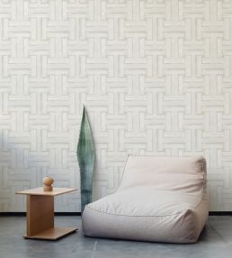 Ensemble Wallpaper by Tres Tintas Blanco