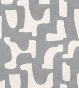 Entrelacs Fabric by Casamance Gris