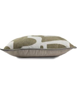 Entrelacs Cushion 40 x 60cm by Maison Casamance Kaki