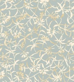 Entwine Wallpaper by Ohpopsi Turkish Blue