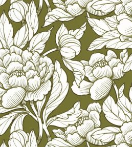 Envergure Wallpaper by Caselio Kaki