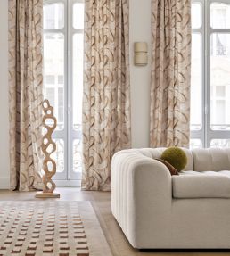 Envolee Fabric by Casamance Moutarde