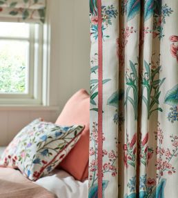 Enys Garden Fabric by Sanderson Blush Jade