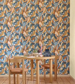 Ephyra Wallpaper by Caselio Bleu camel