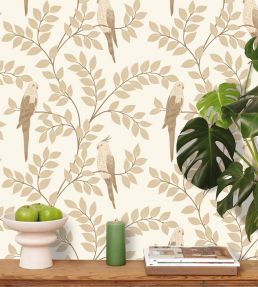 Equateur Wallpaper by Caselio Beige
