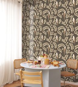 Equateur Wallpaper by Caselio Noir Sepia