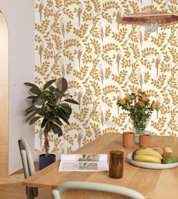 Equateur Wallpaper by Caselio Ocre