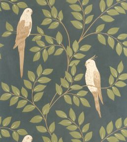 Equateur Wallpaper by Caselio Vert Sapin