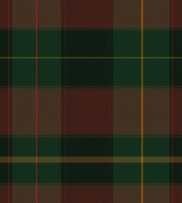 Equestrian Plaid Wallpaper by MINDTHEGAP Burgundy