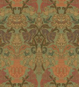 Erasmo Fabric by Nobilis Vert Amande