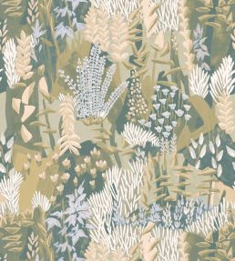 Erica Wallpaper by Casamance Sauge/Lilas