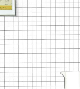 Squares Wallpaper by Erica Wakerly Black/White