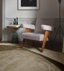 Layered Erik Bratsberg Lozza rug Olive EBLOOL210270 Olive