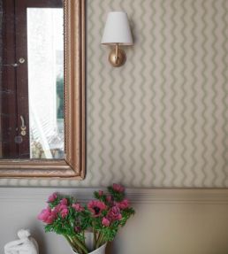 Erik Wallpaper by Sandberg Spring Green