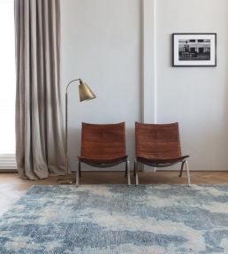 Ligne Pure Erode rug Blue 238.001.500.140200 Blue
