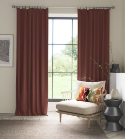 Esala Plains Fabric by Scion Cramberry