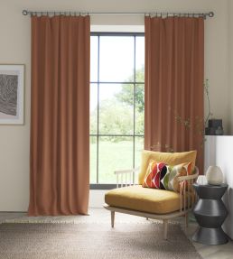 Esala Plains Fabric by Scion Nutmeg
