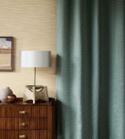 Esker Wallpaper by Jane Churchill Aqua